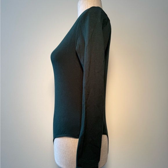 Green Long Sleeve Bodysuit - Picture 3 of 4